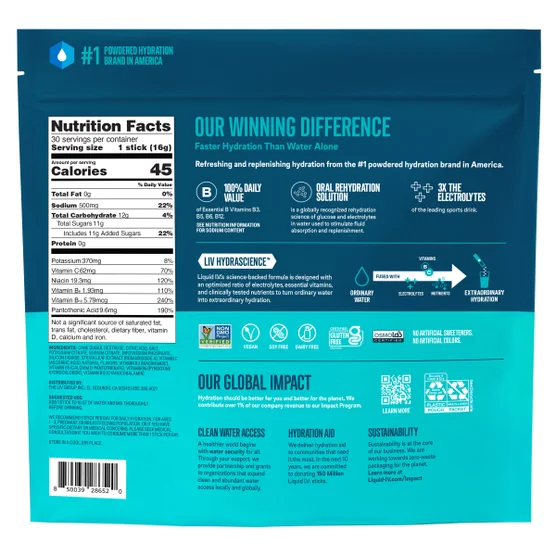 Nutrition facts